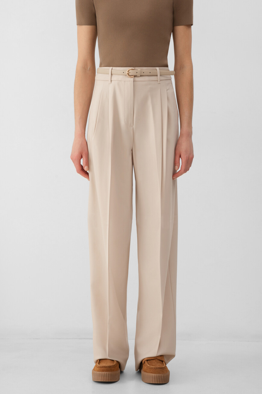 

Брюки Max Mara, Бежевый