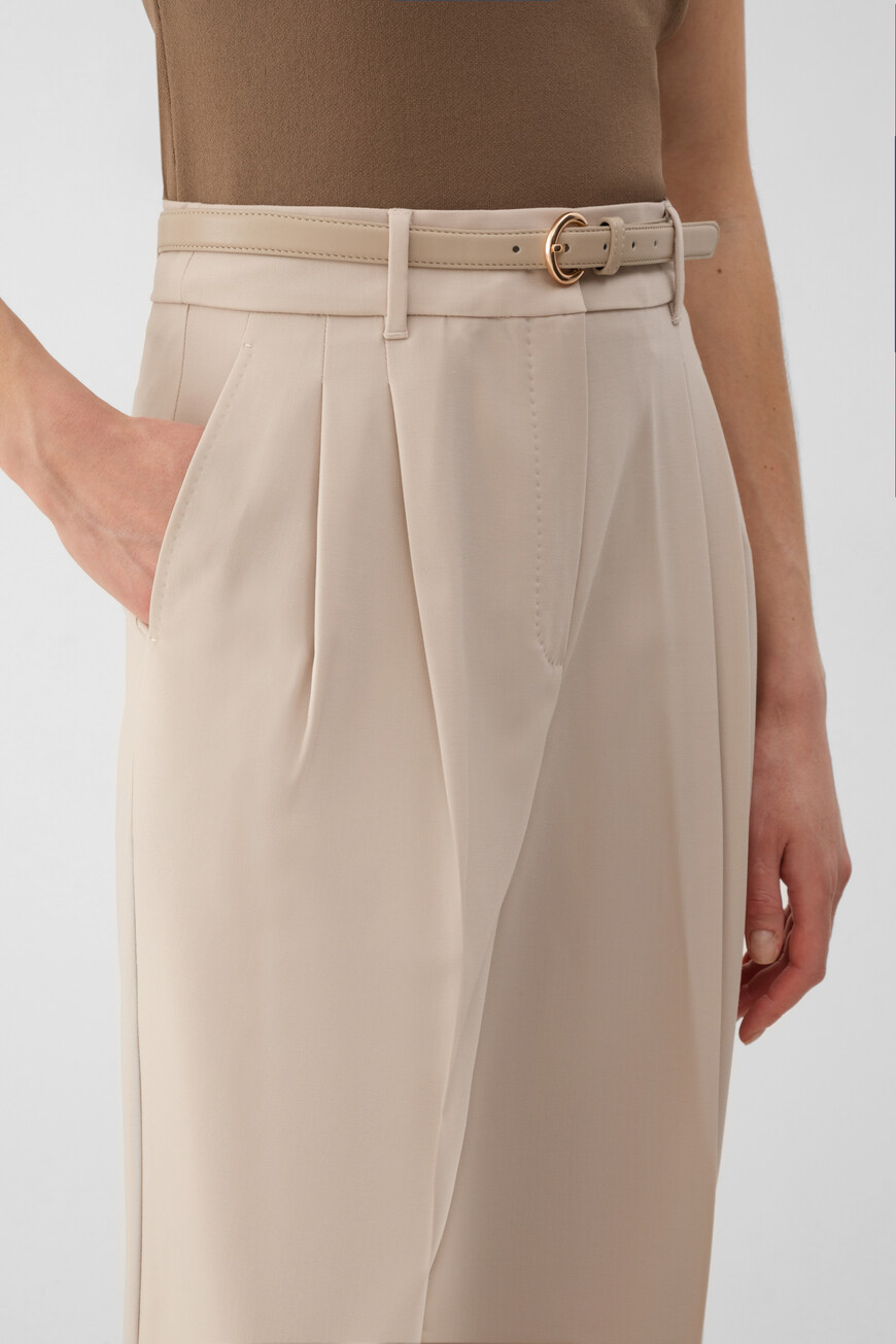 

Брюки Max Mara, Бежевый