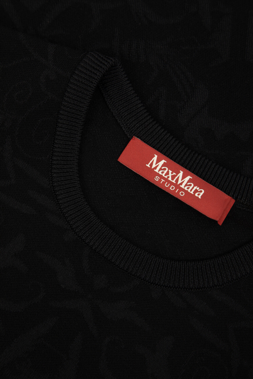 джемпер max mara из проверенных материалов со скидкой