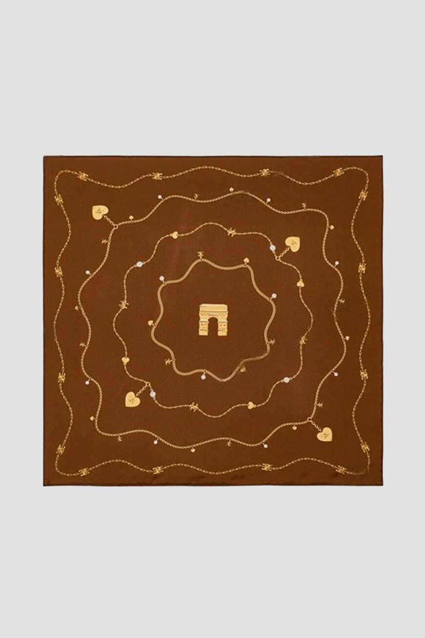 

Платок Celine, Коричневый
