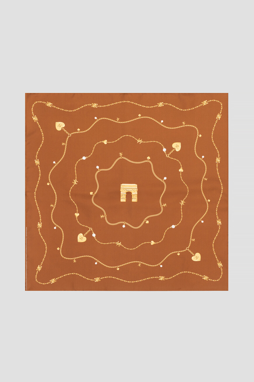 

Платок Celine, Коричневый