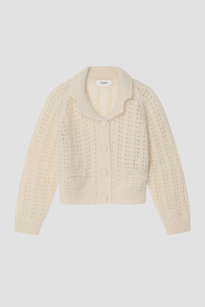 

Кардиган Celine, Белый