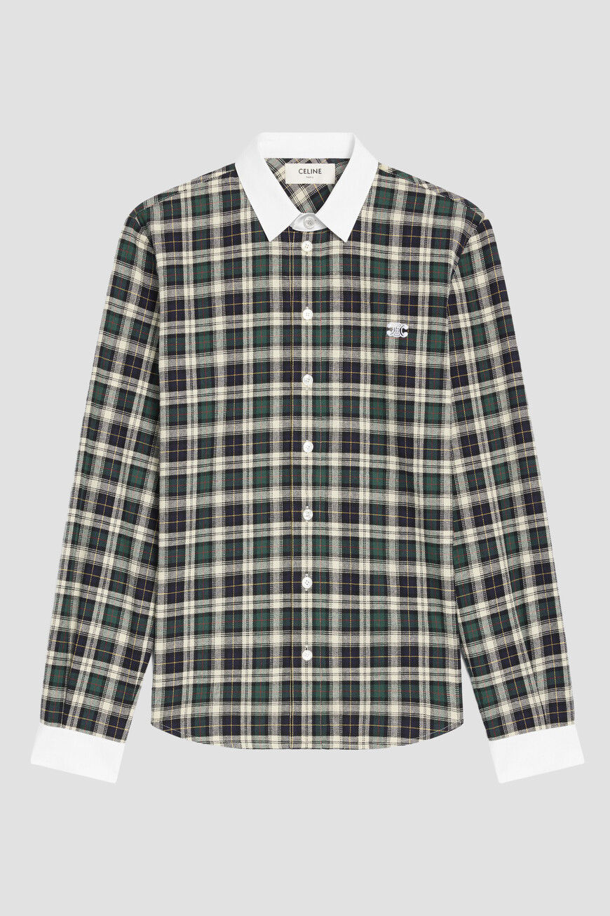 

Рубашка Celine Модель Mia, Клетка