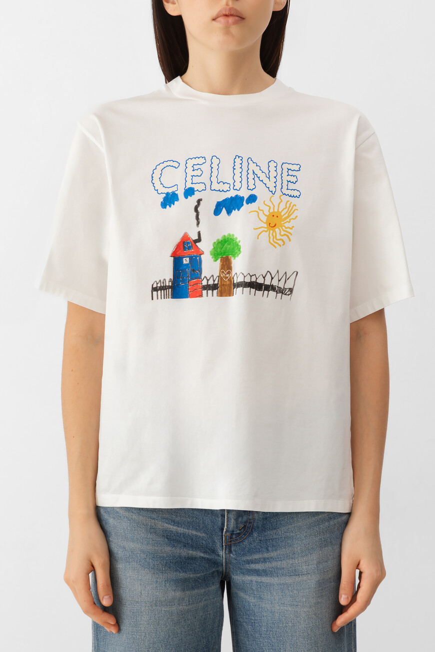 

Футболка Celine, Белый