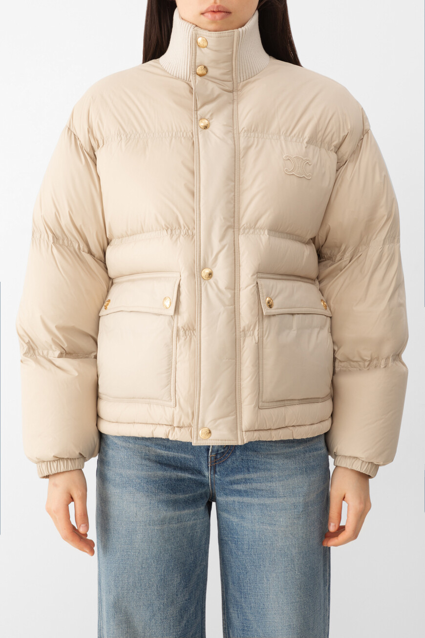 

Пуховик Celine, Бежевый