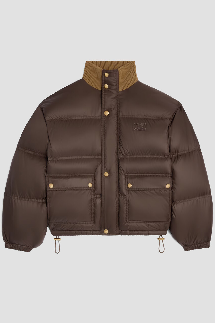 

Пуховик Celine, Коричневый