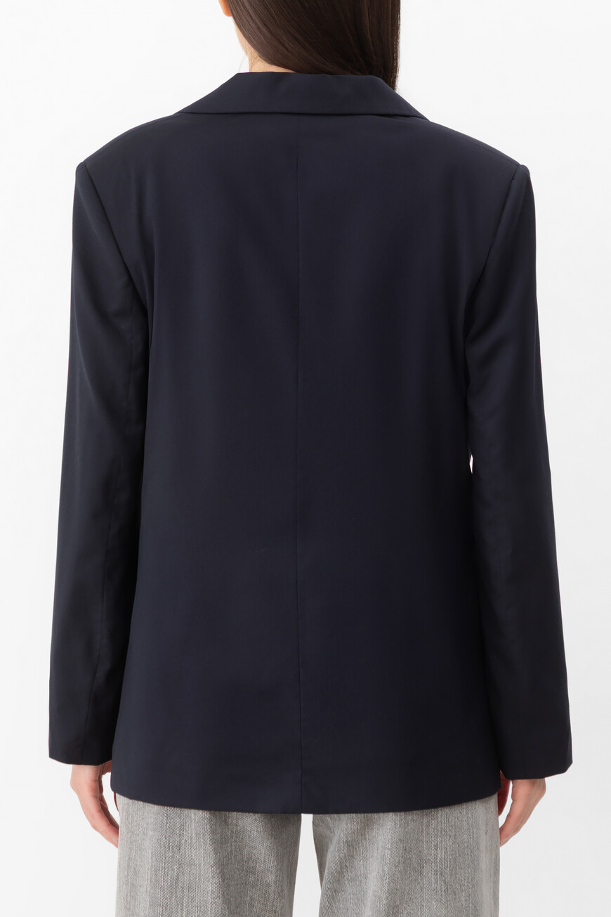 пиджак  FINE WOOL JACKET NAVY по акции