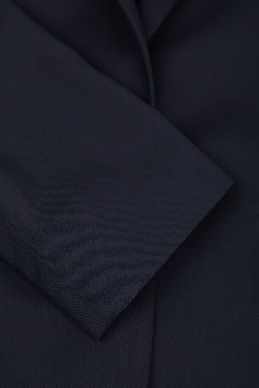 пиджак  FINE WOOL JACKET NAVY на официальном сайте