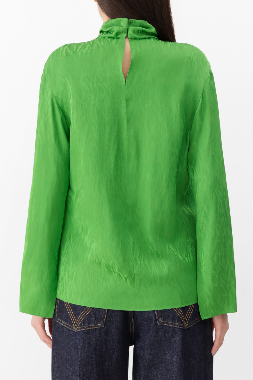 блуза  модель ornate ORNATE BLOUSE GREEN по акции