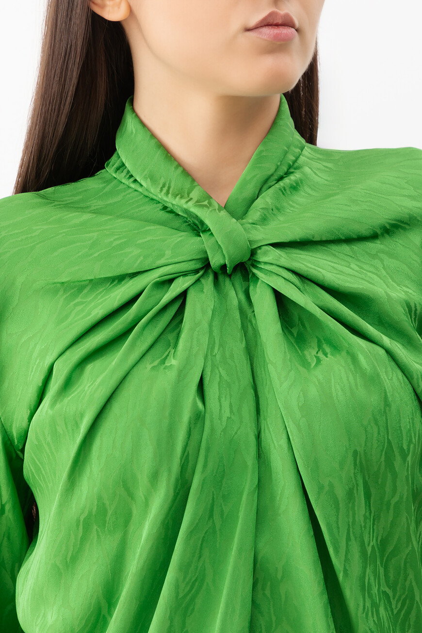 блуза  модель ornate ORNATE BLOUSE GREEN купить с доставкой