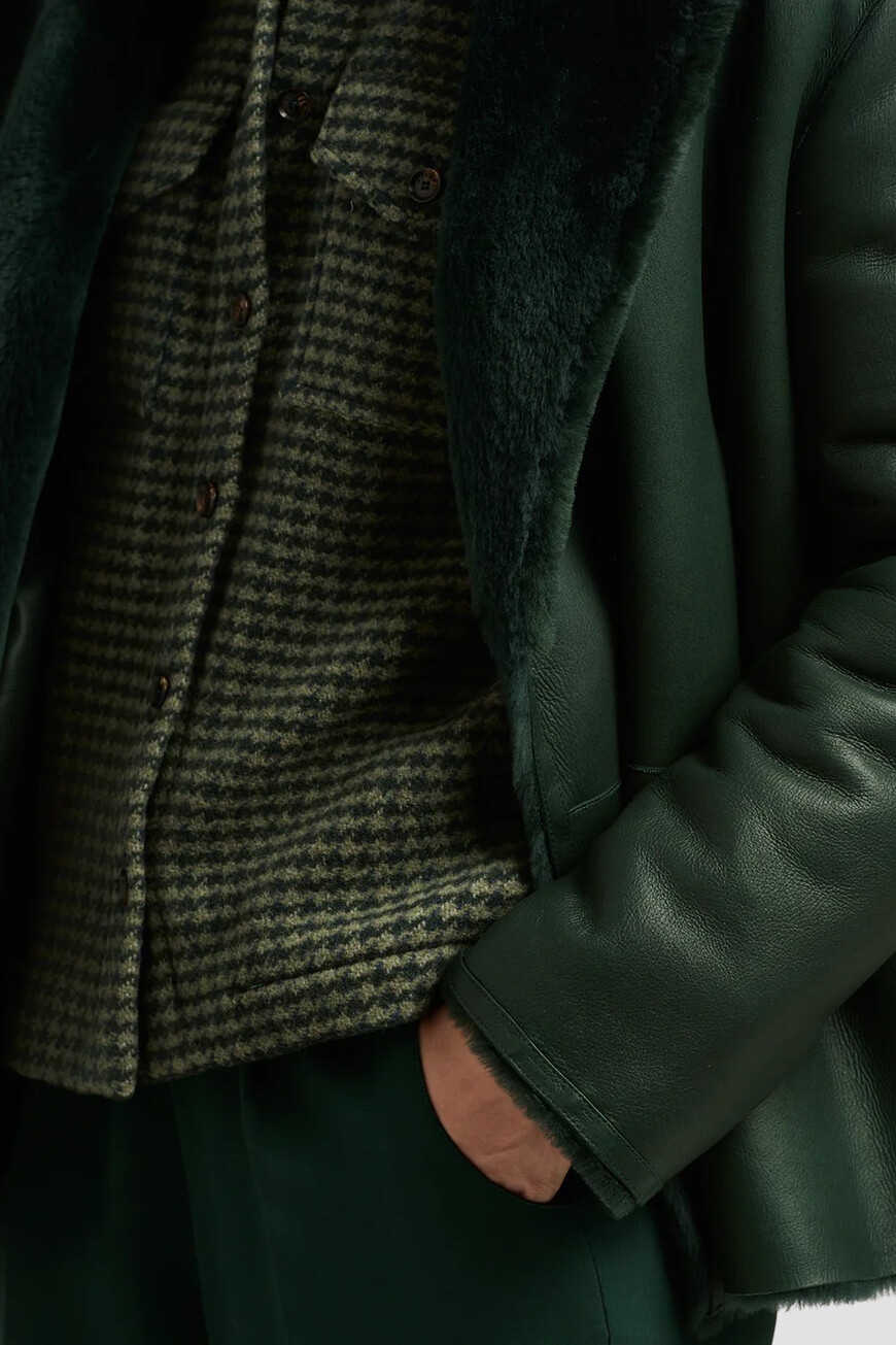 дубленка  D58673K0546F05007 купить с доставкой