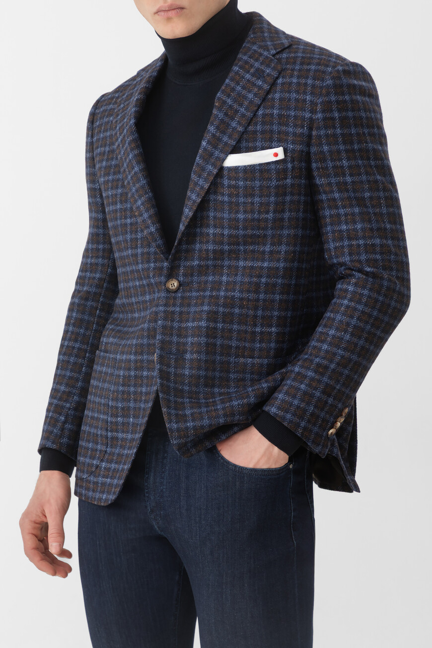 

Пиджак Kiton, Клетка