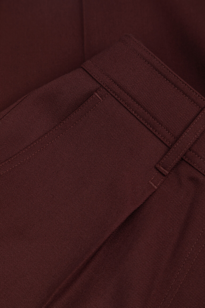 

Брюки Max Mara, Бордовый