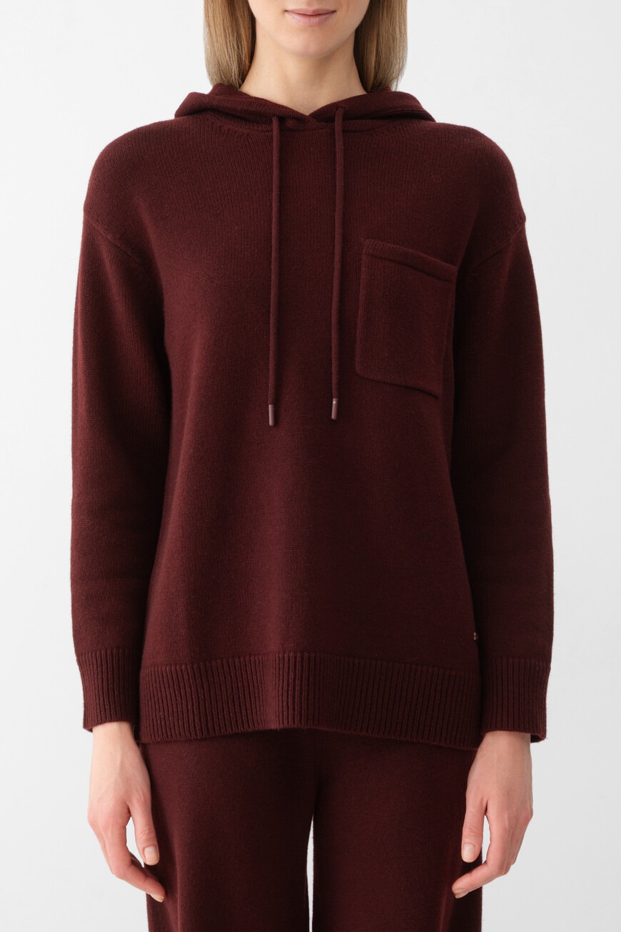 

Худи Max Mara, Бордовый