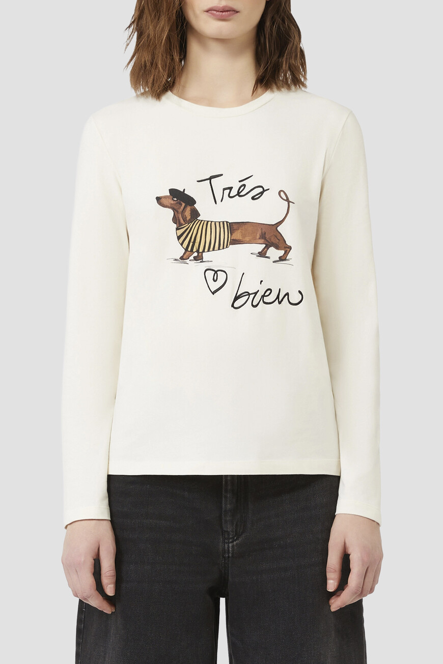 

Лонгслив Max Mara, Белый