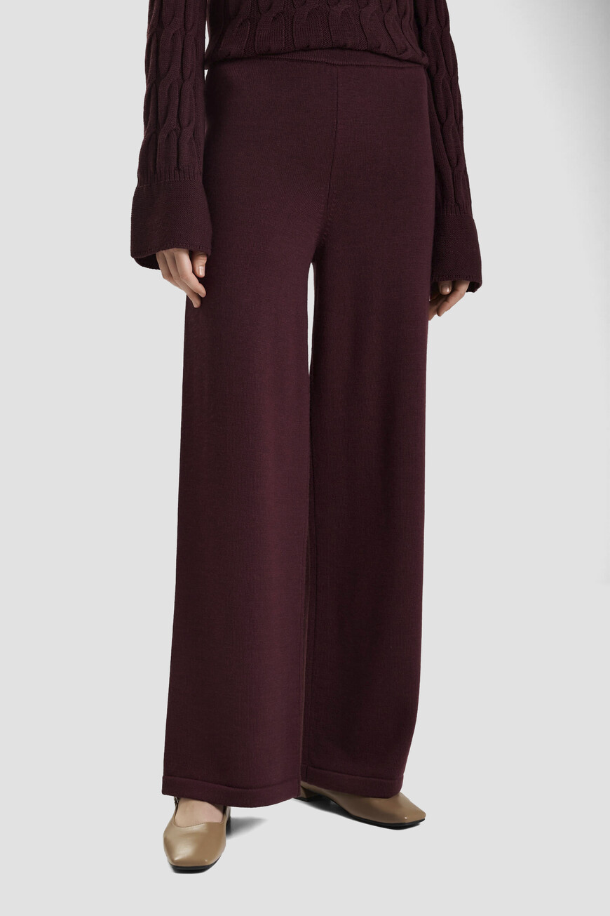 

Брюки Max Mara, Бордовый