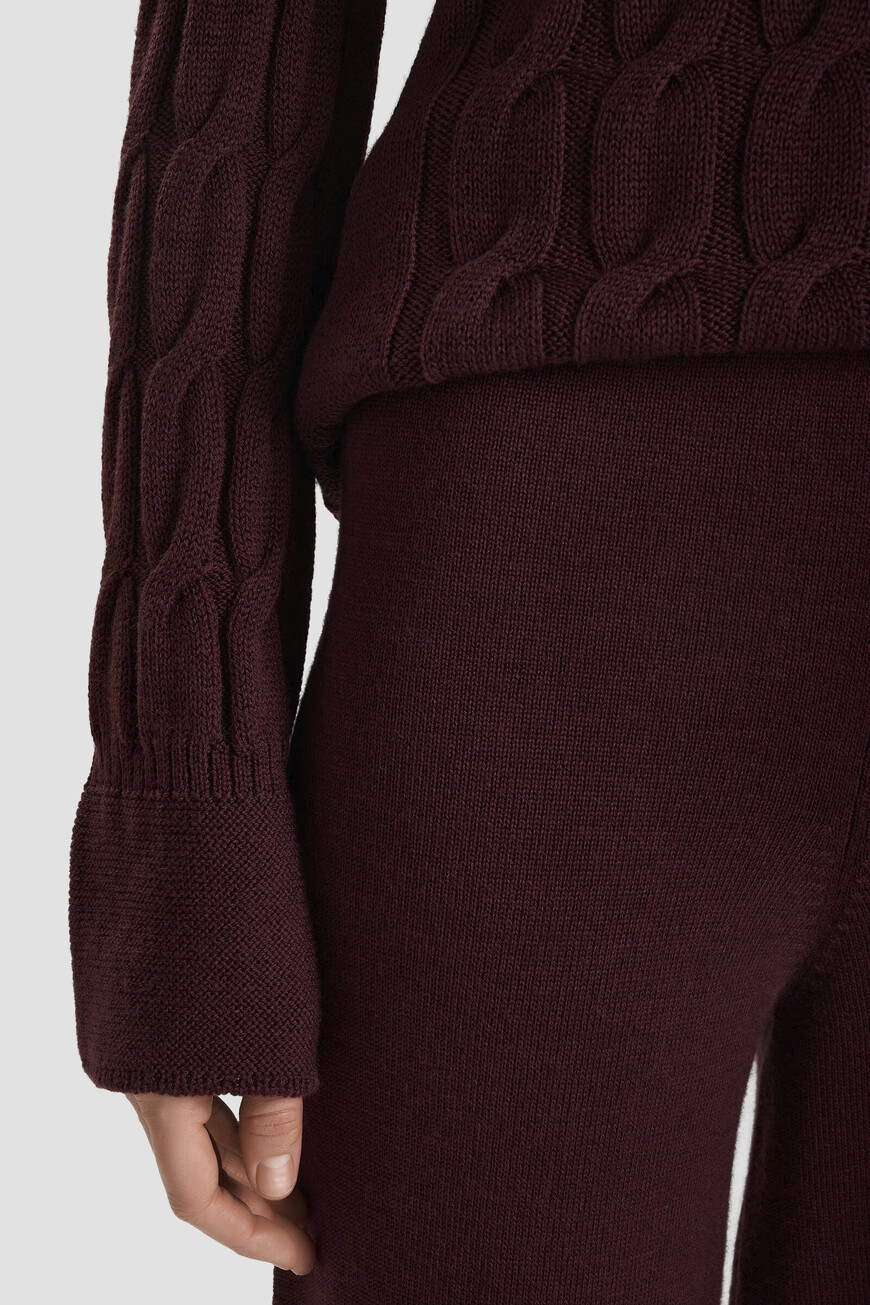 

Брюки Max Mara, Бордовый