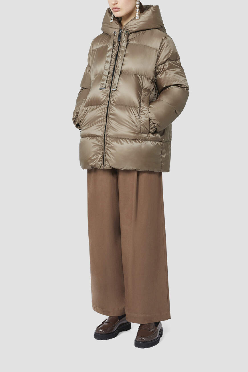 

Пуховик Max Mara, Коричневый