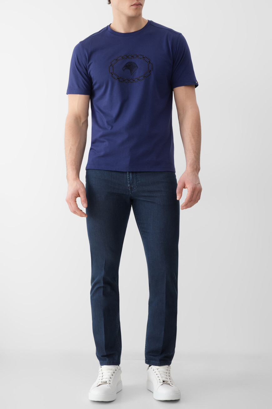 

Футболка Stefano Ricci, Синий