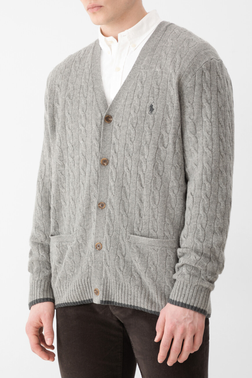

Кардиган Ralph Lauren, Серый