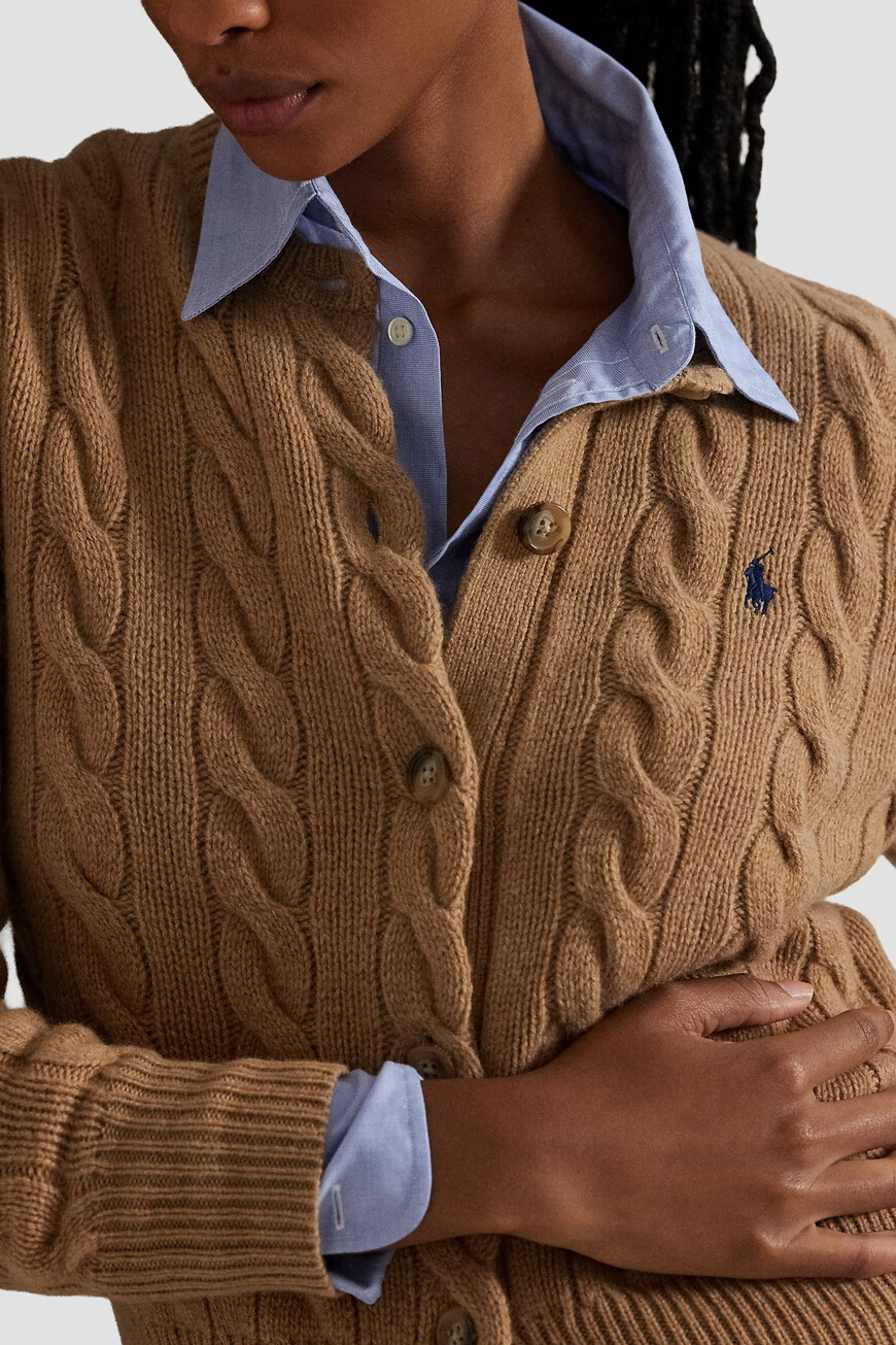 

Кардиган Ralph Lauren, Коричневый