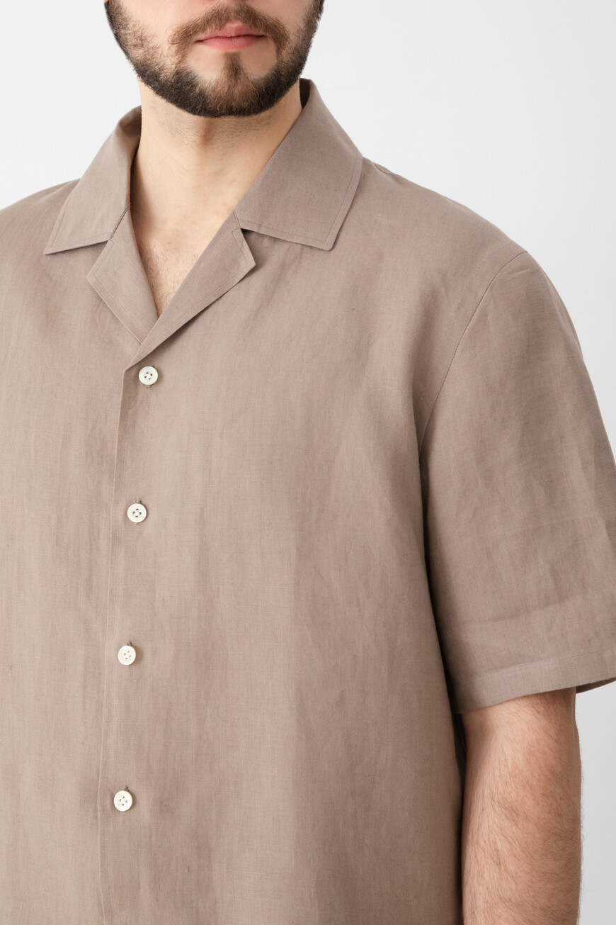 

Рубашка Isaia, Коричневый