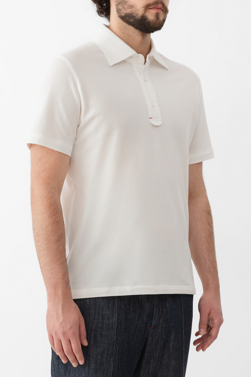 

Поло Isaia, Белый