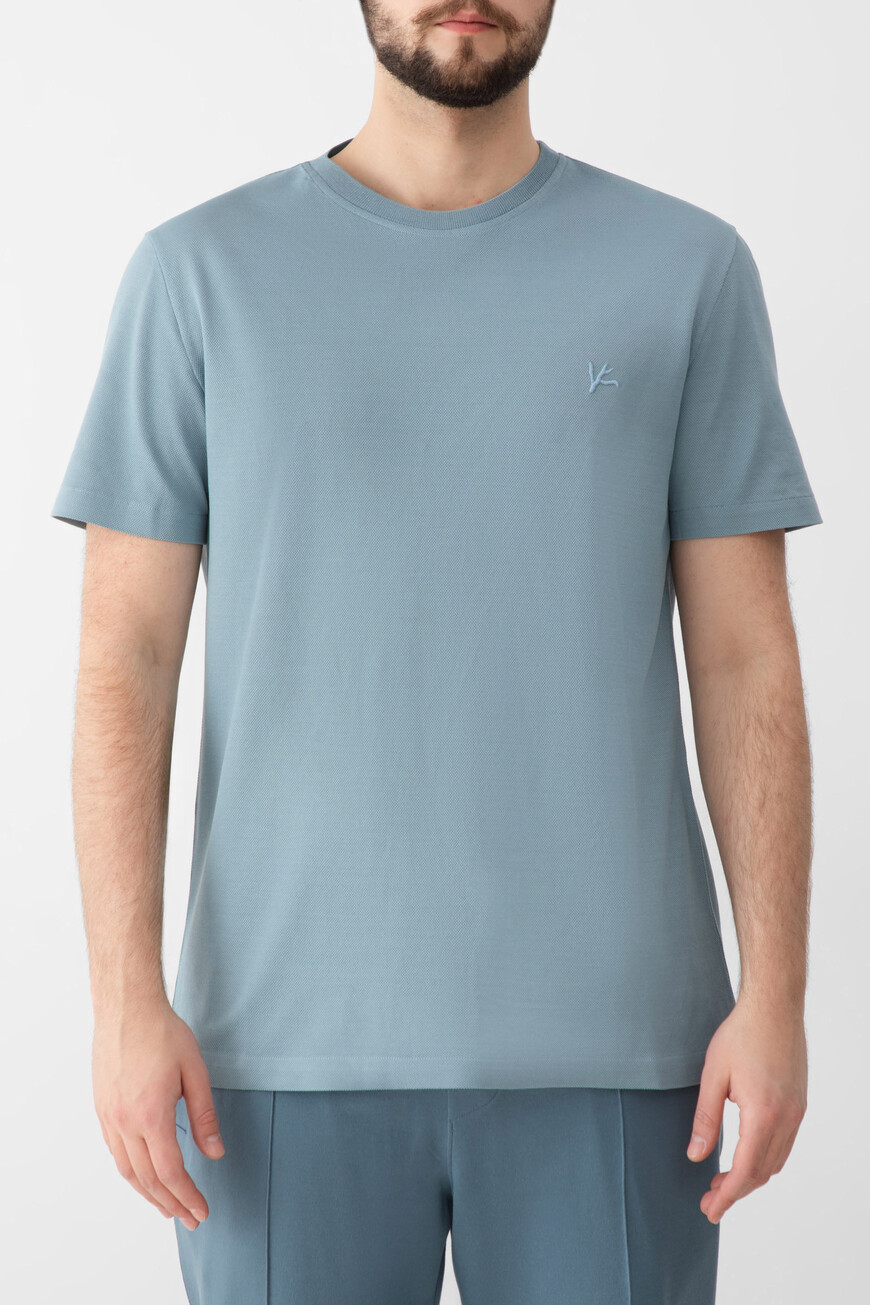 

Футболка Isaia, Голубой