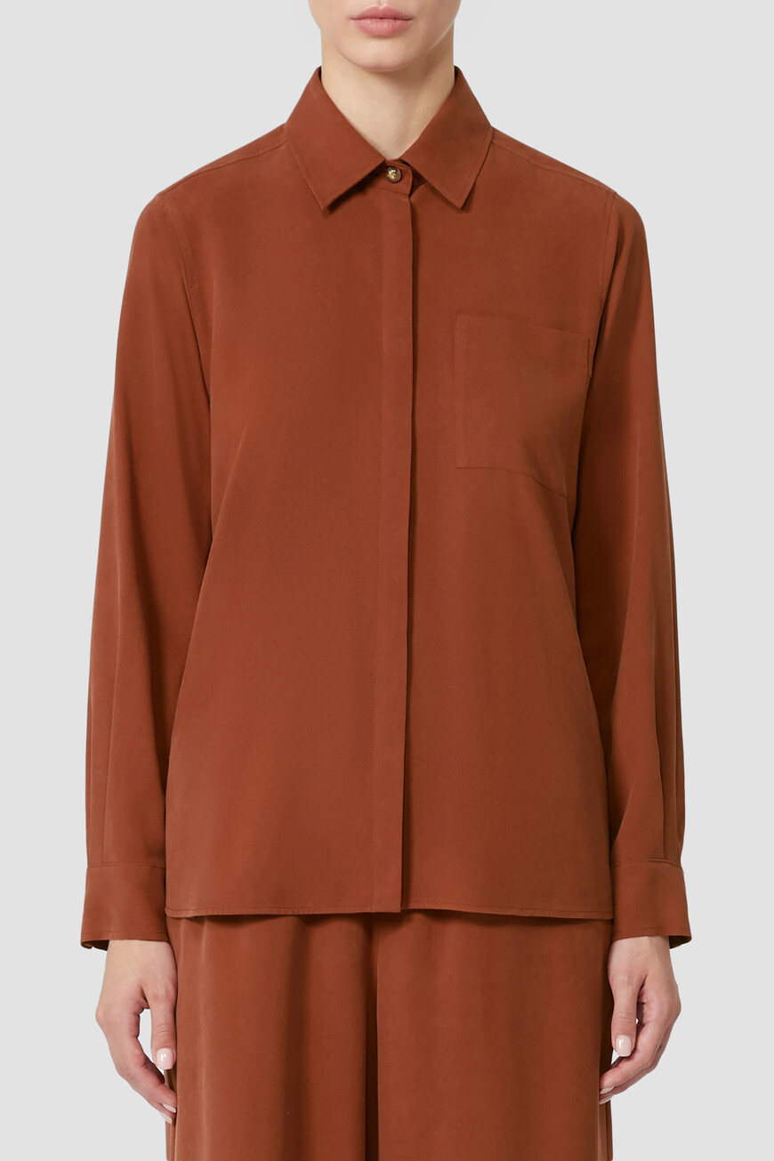 

Рубашка Max Mara, Оранжевый