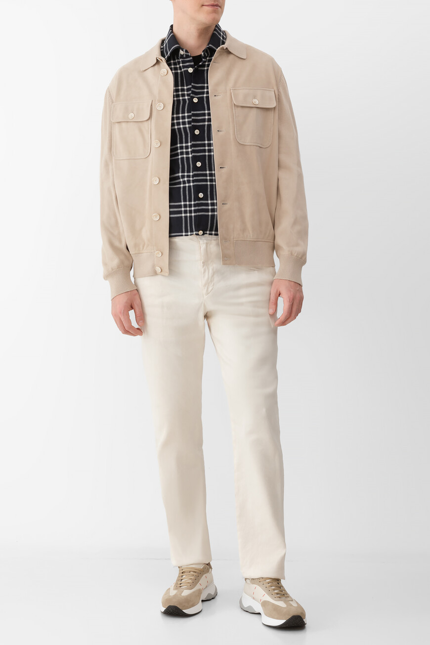 

Рубашка Kiton, Черно-белый