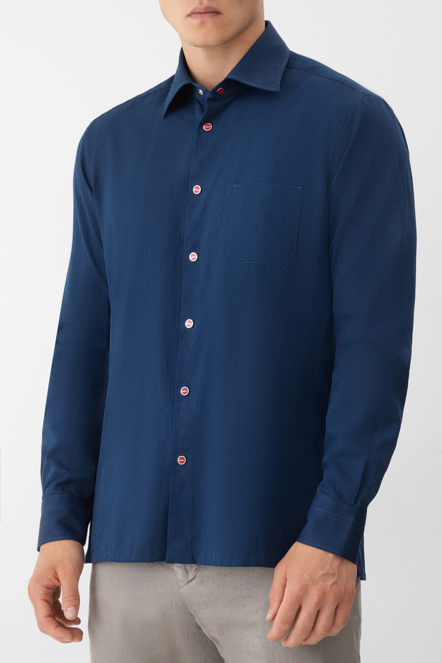 Рубашка Kiton Модель «Нерано» (`Nerano`)