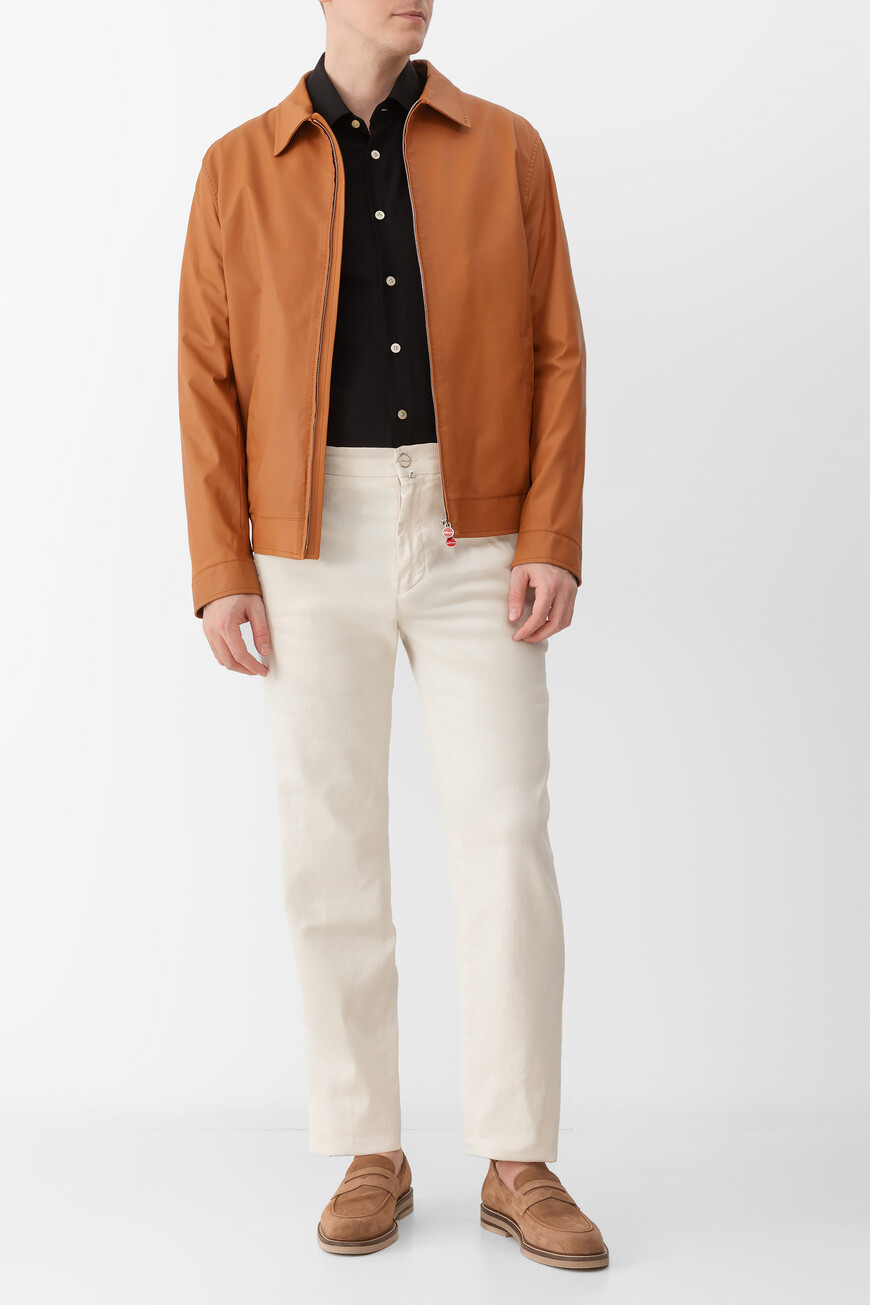 

Рубашка Kiton Модель «Нерано» (`Nerano`), Черный