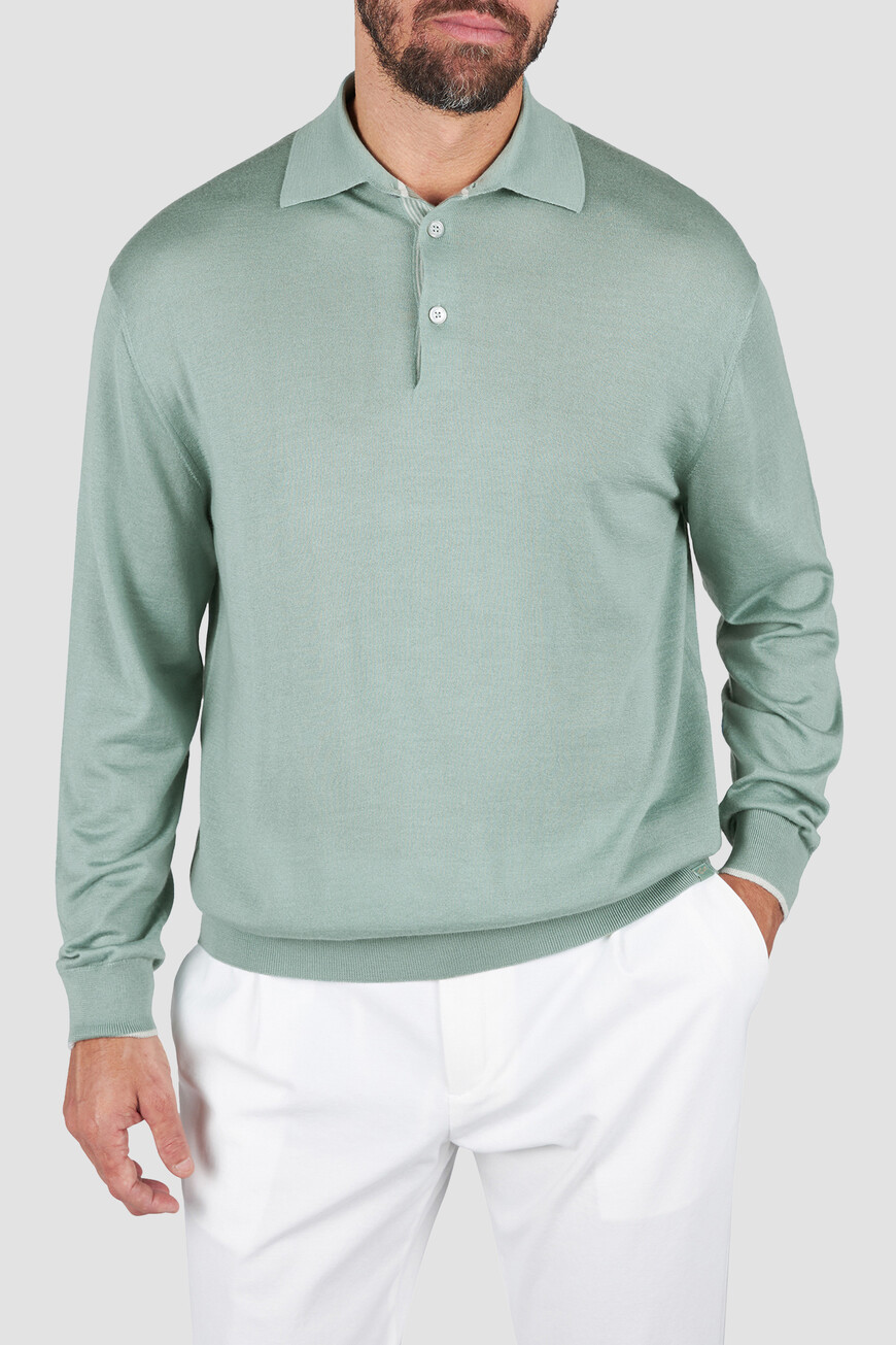 

Поло Paul&Shark, Зеленый