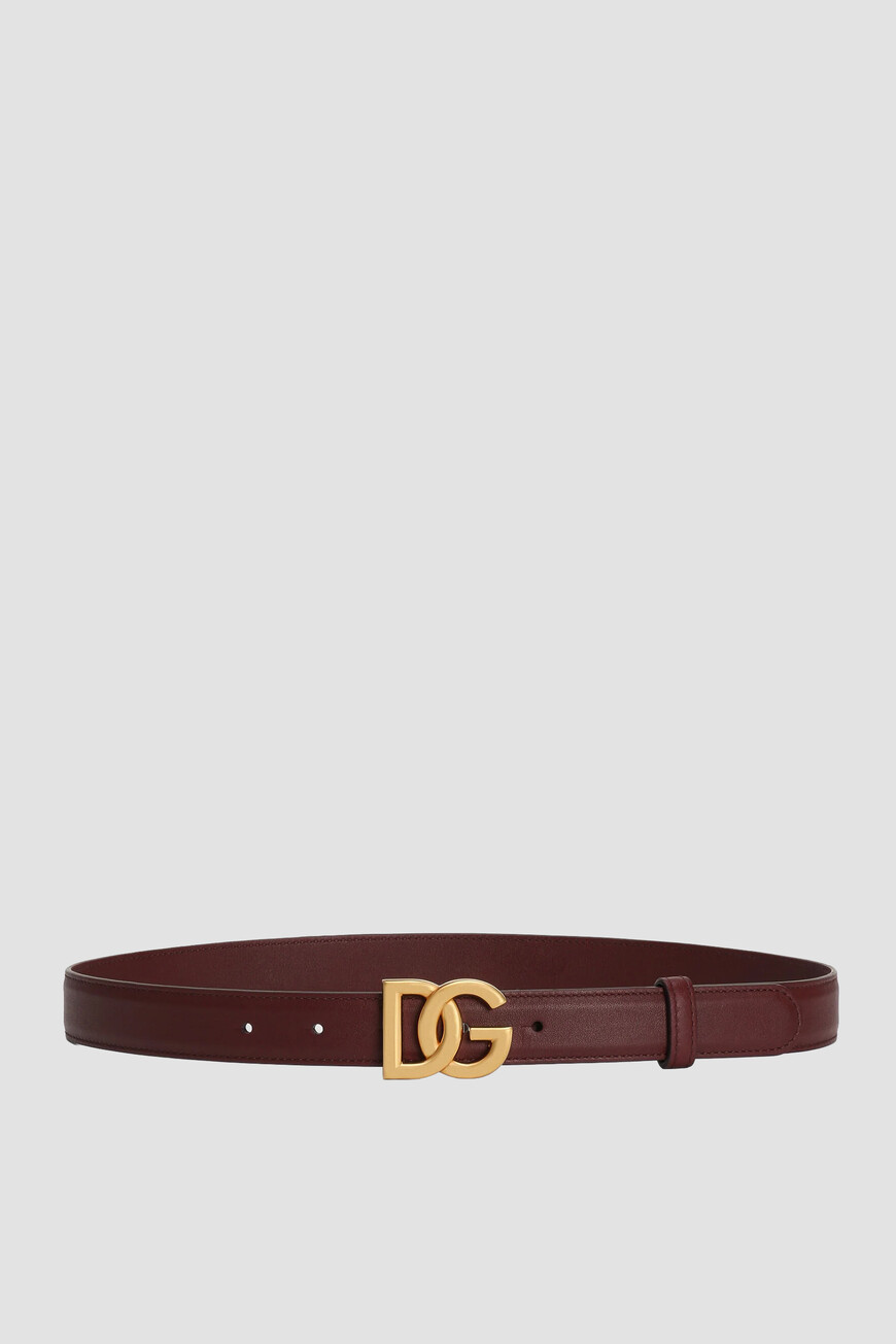 

Pемень Dolce & Gabbana, Бордовый