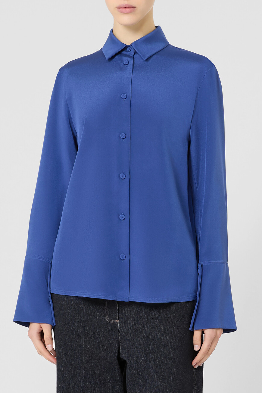 

Рубашка Max Mara, Синий