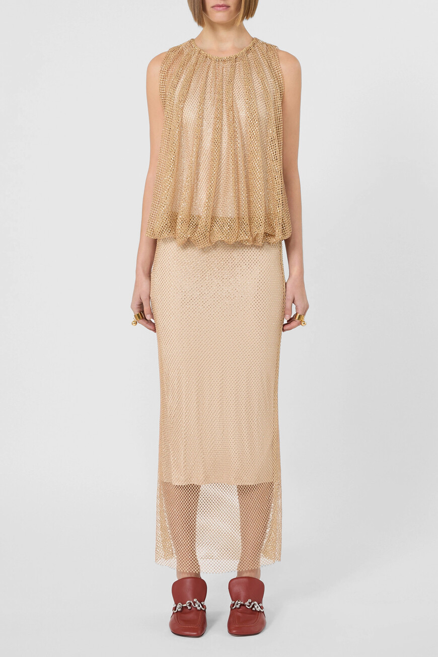 

Платье Max Mara, Бежевый