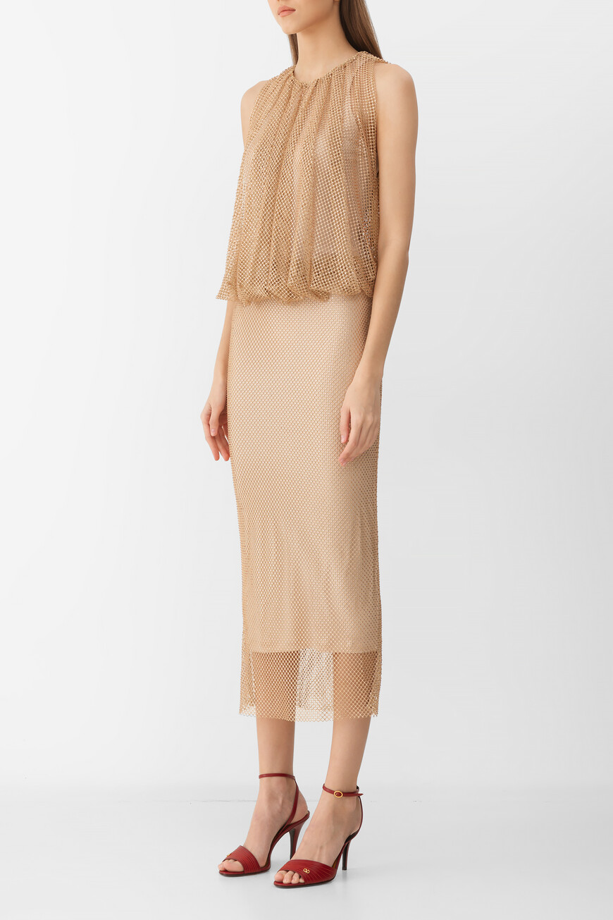 

Платье Max Mara, Бежевый