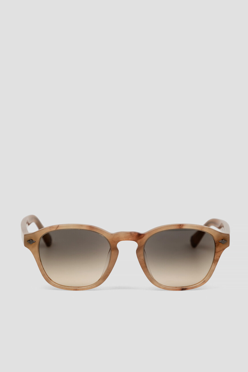 

Очки Brunello Cucinelli Модель Из Линейки «Лучи Интарсии» (`Intarsia Rays`), Бежевый