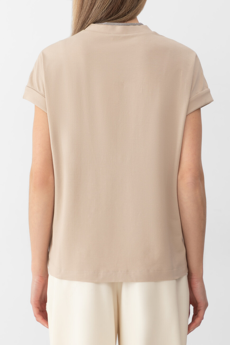 

Футболка Brunello Cucinelli, Бежевый