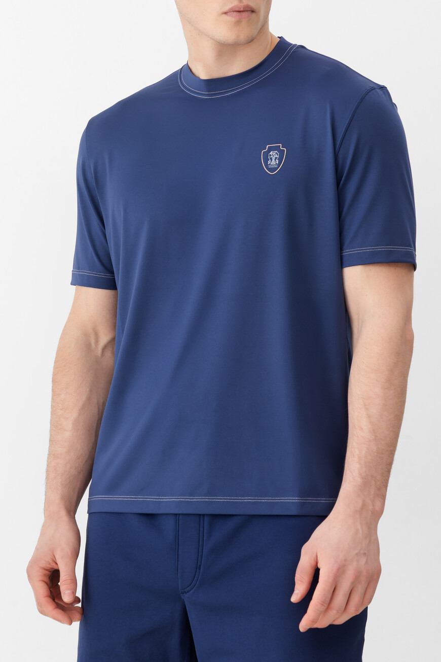 

Футболка Brunello Cucinelli, Синий