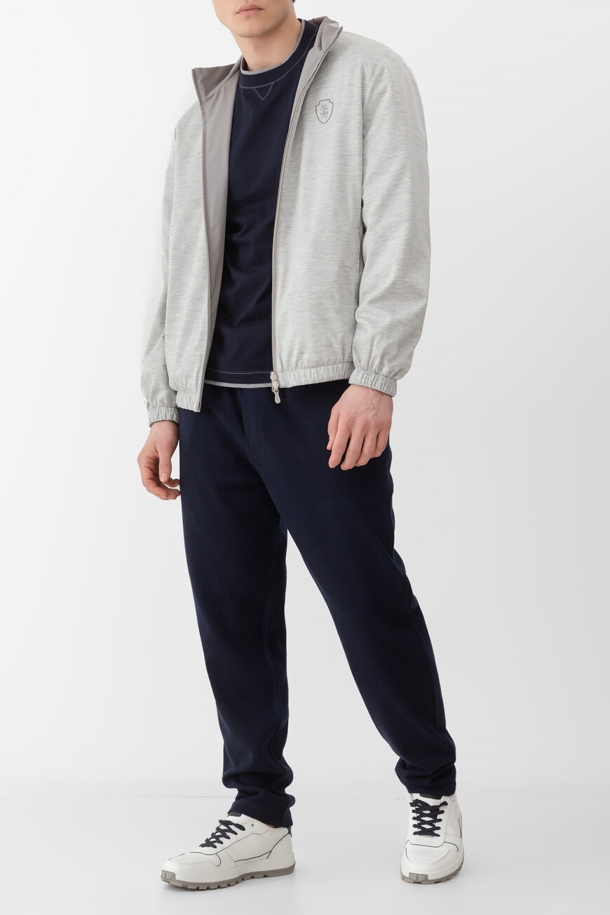 

Футболка Brunello Cucinelli Из Капсульной Коллекции Одежды Для Путешествий, Синий