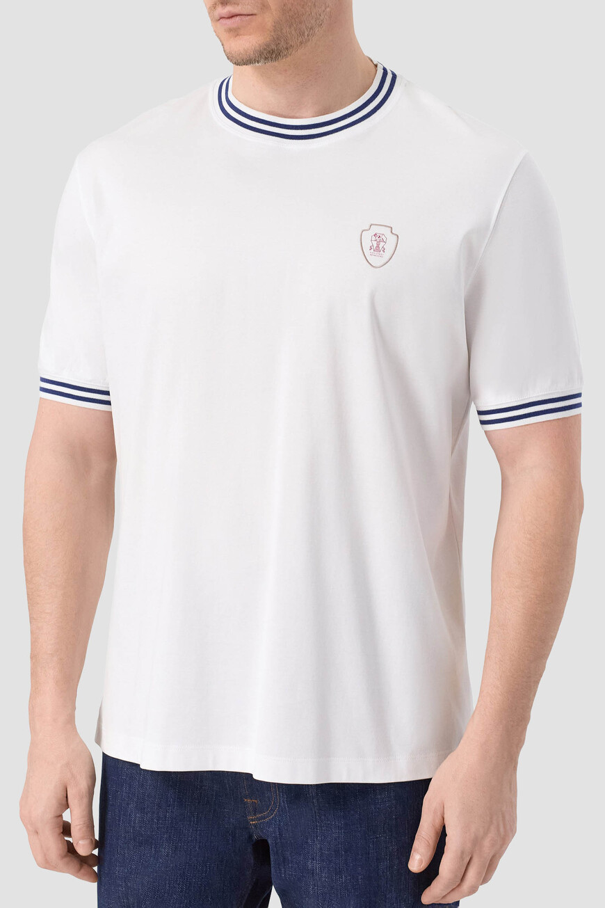 

Футболка Brunello Cucinelli Модель Из Линейки Одежды Для Путешествий, Белый