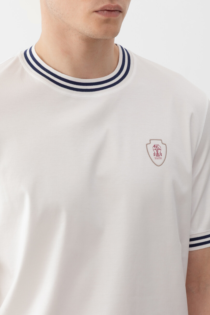 

Футболка Brunello Cucinelli Модель Из Линейки Одежды Для Путешествий, Белый