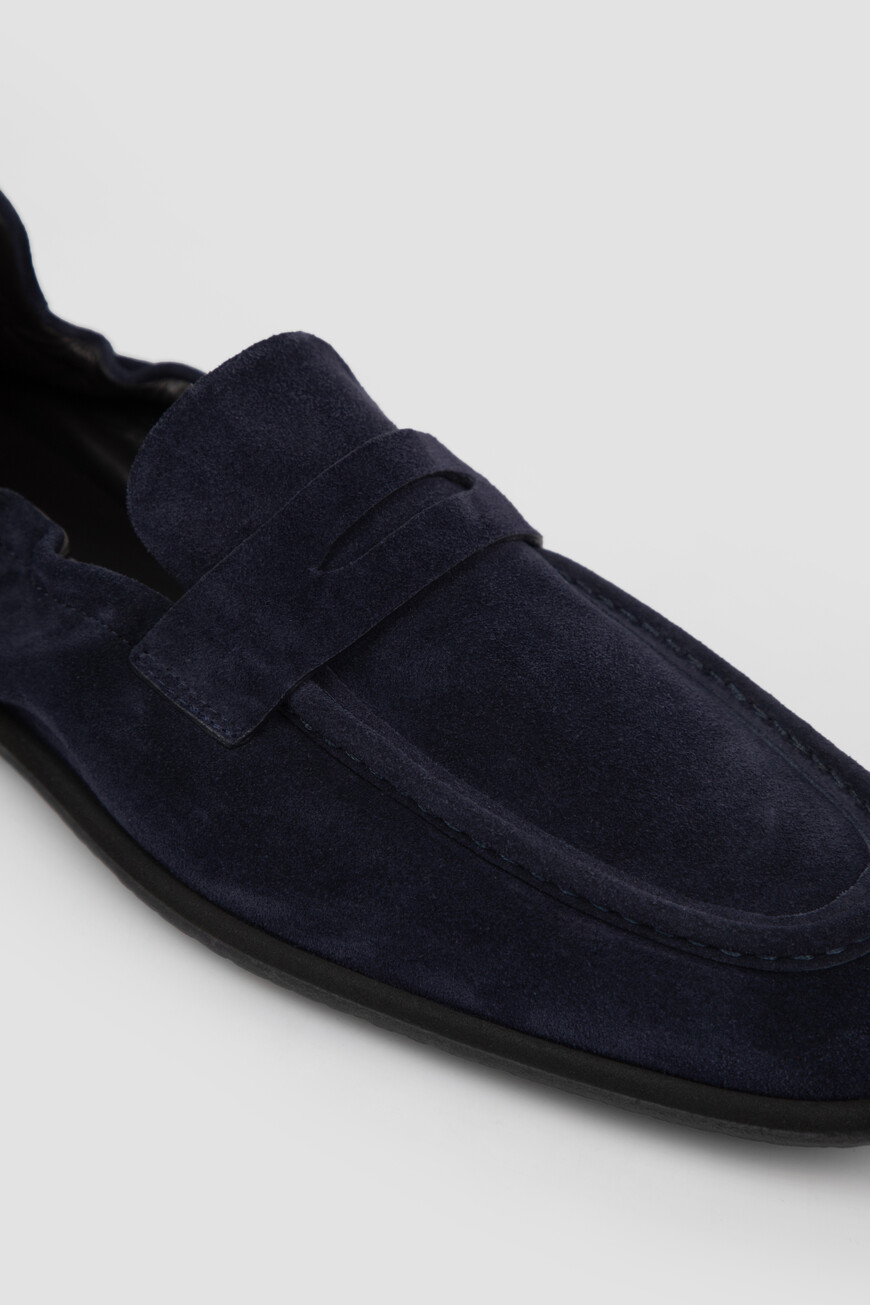 

Лоферы Brioni, Синий