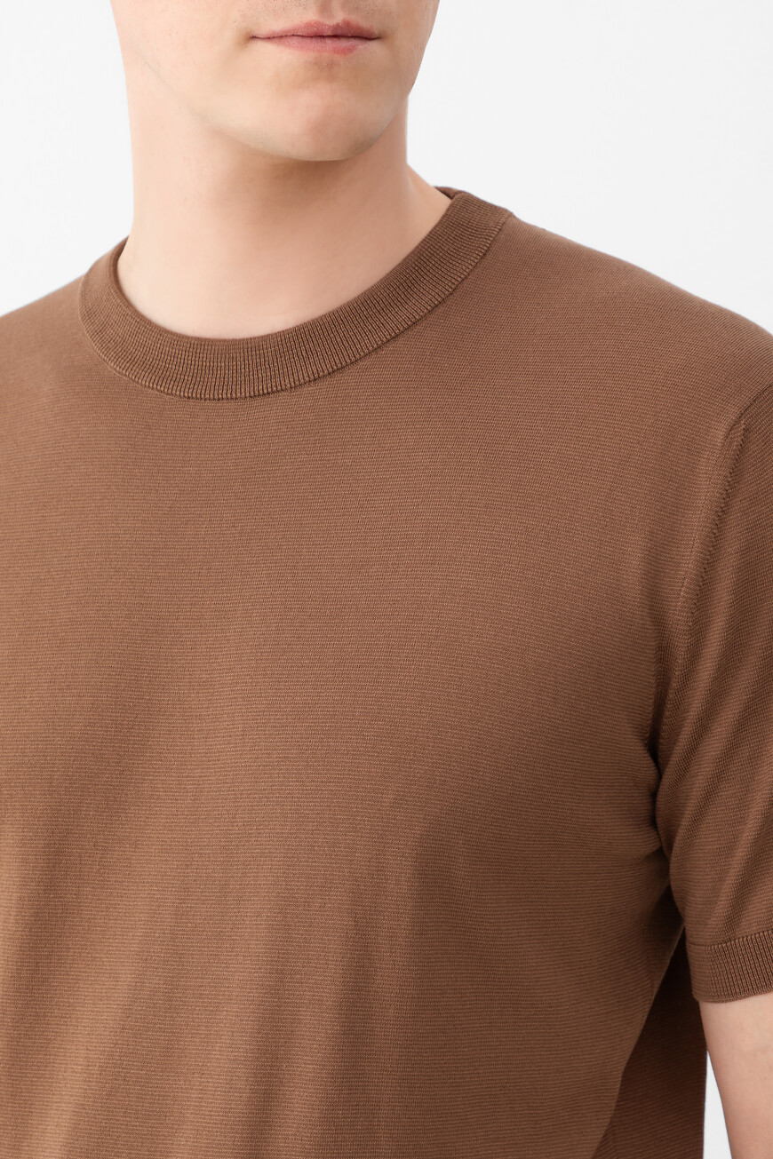 

Футболка-Джемпер Brioni, Коричневый