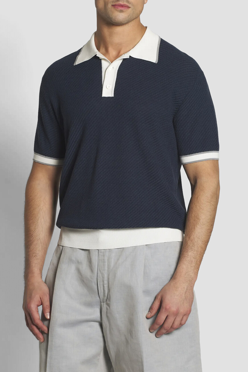 

Поло Brioni, Синий