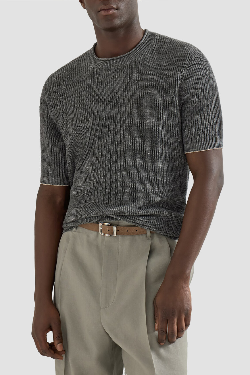 

Футболка-Джемпер Brunello Cucinelli, Серый