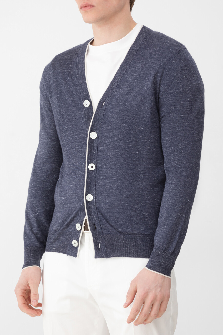 

Кардиган Brunello Cucinelli, Синий