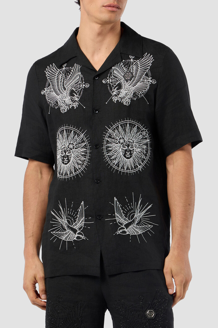 

Рубашка Philipp Plein, Черно-белый