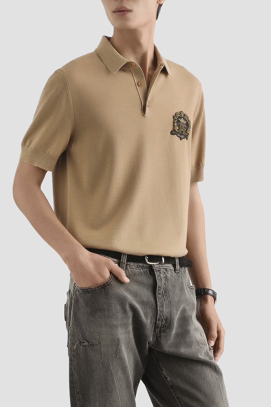 

Поло Dolce & Gabbana, Бежевый